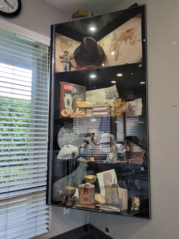 This is guaranteed to grab your attention - #15 My dentist has Indiana Jones memorabilia