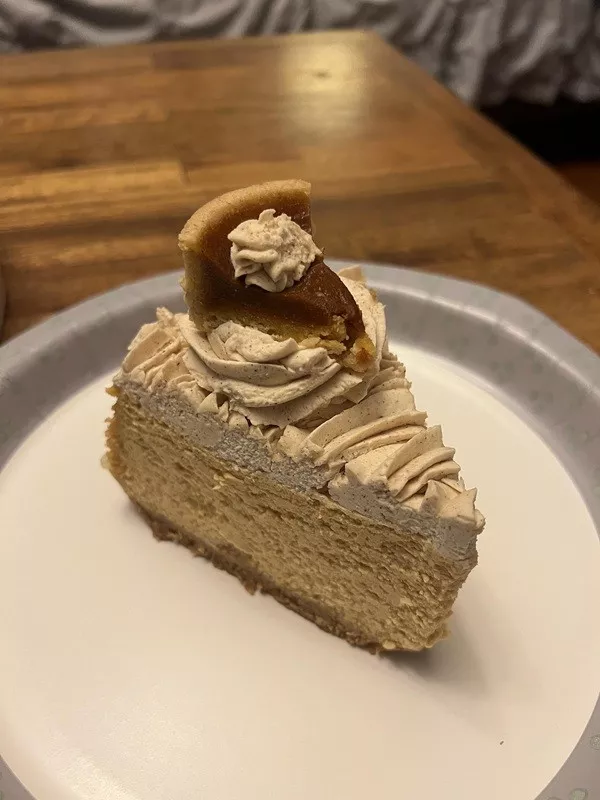 La joie est dans les petits details de la vie - #23 Un petit bout de tarte sur ce gâteau au fromage