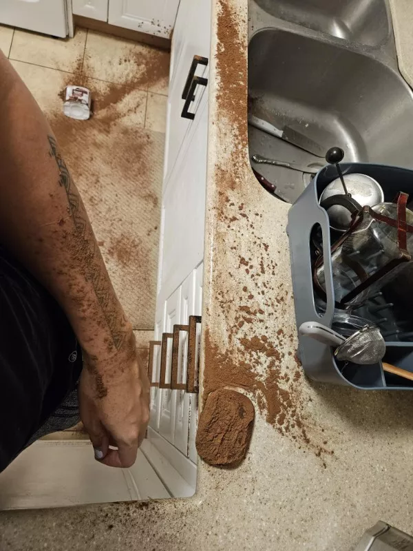 The best worst days you will ever see - #11 I just wanted the chips beside the cocoa powder
