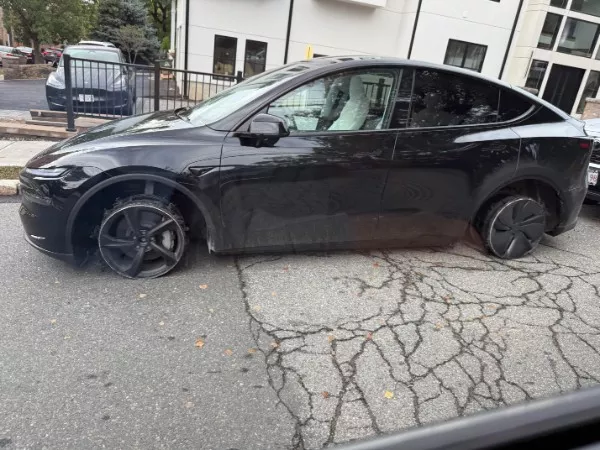 The best worst days you will ever see - #19 Two out of four tires are still drivable I guess