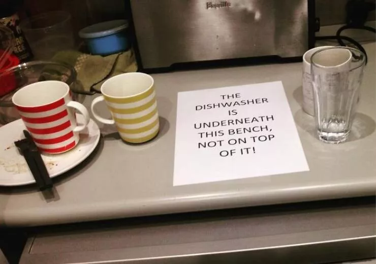 Office notes and their passive aggressive flair - #29 Office notes and their passive aggressive flair - #29