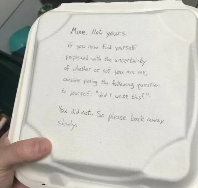 Office notes and their passive aggressive flair - #4 Office notes and their passive aggressive flair - #4