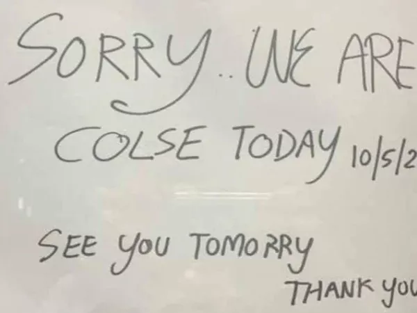 Translator fails the absurdity of language Translator fails the absurdity of language