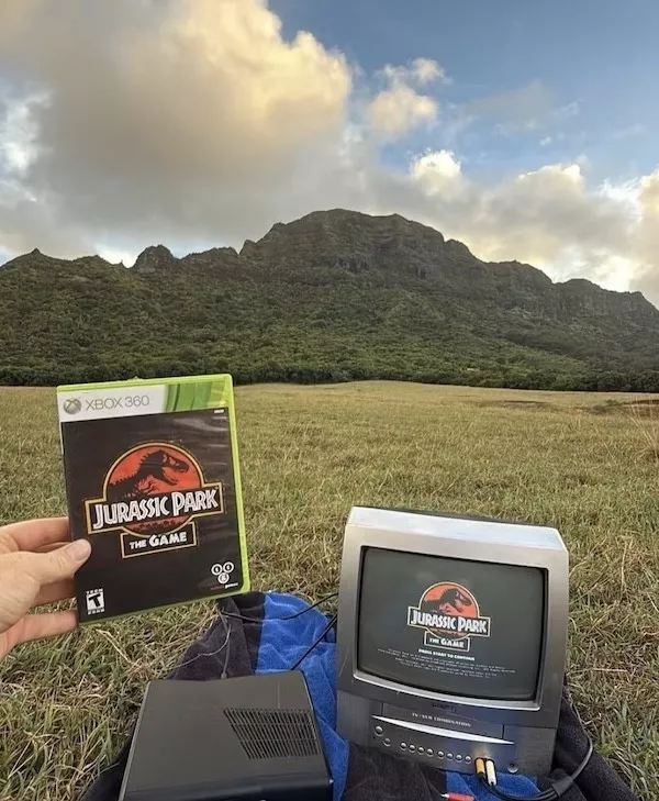 The scenic gamer living our wildest dreams - #7 Welcome to the world of Jurassic Park