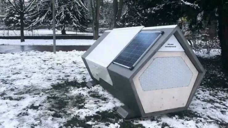 Photos and facts that change your perspective - #9 A German city created sleeping pods for the homeless Photos and facts that change your perspective - #9 A German city created sleeping pods for the homeless