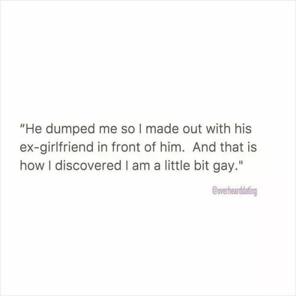 Dating conversations worthy of a sitcom - #12 Dating conversations worthy of a sitcom - #12