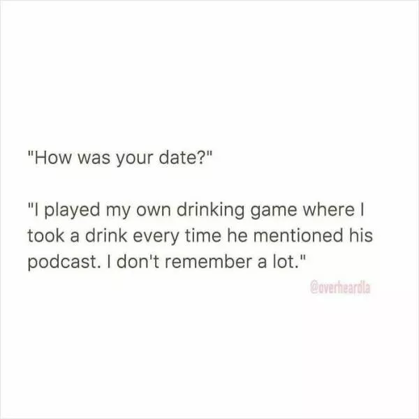 Dating conversations worthy of a sitcom - #5 Dating conversations worthy of a sitcom - #5