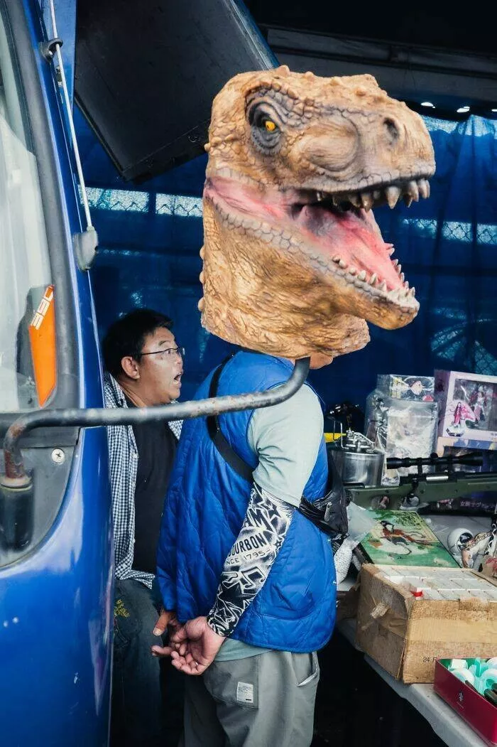 Best of pure street photography awards 2025 - #4 Finalist Dino Shock by Stan Wu, Taiwan