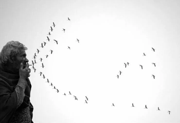 Best of pure street photography awards 2025 - #24 Finalist Thoughts Take Flight by Jignesh Chavda, India Best of pure street photography awards 2025 - #24 Finalist Thoughts Take Flight by Jignesh Chavda, India