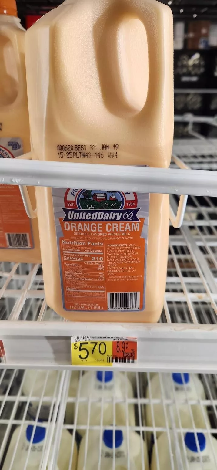 Produits horribles pourquoi ca existe - #4 Lait à la crème d'orange