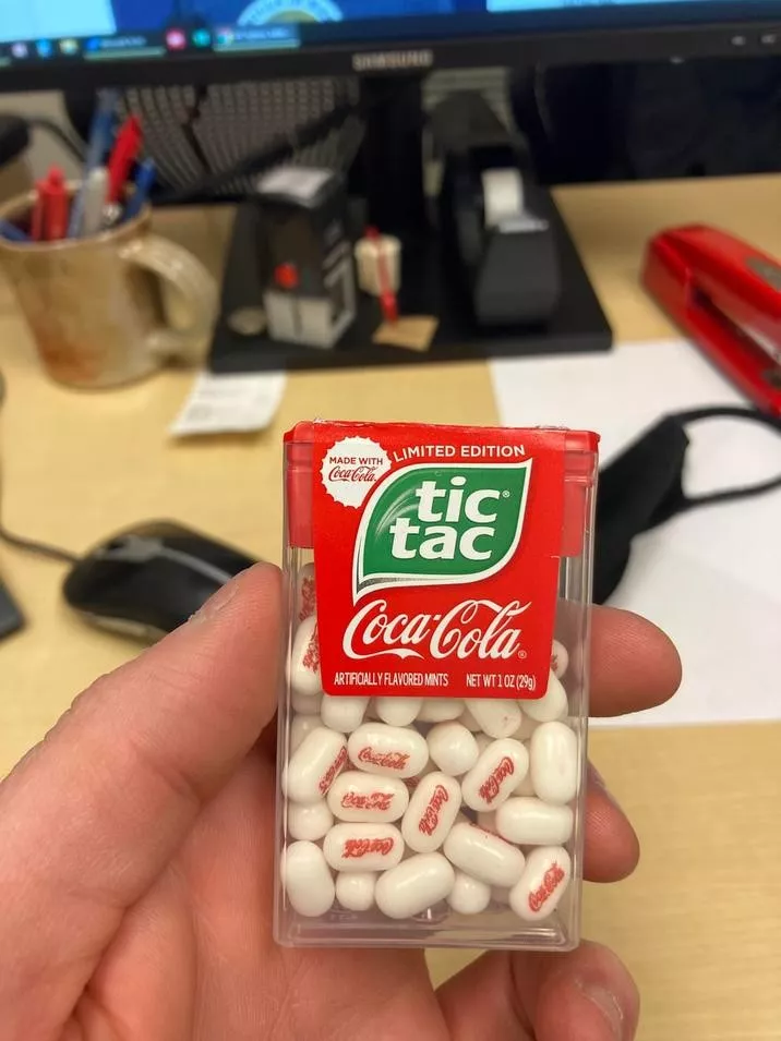 Terrible products why do these exist - #5 Coca-Cola Tic-Tacs