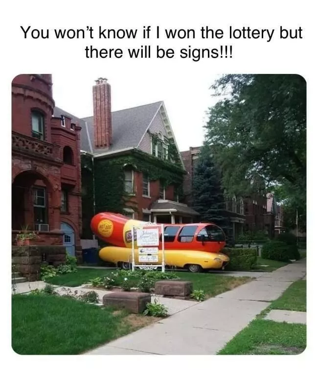 Lottery winner energy in meme form - #17 Lottery winner energy in meme form - #17