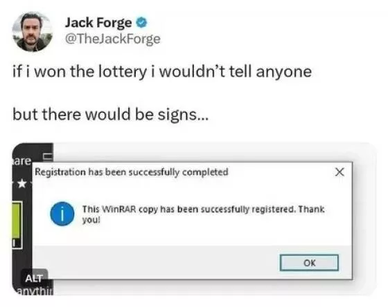 Lottery winner energy in meme form - #19 Lottery winner energy in meme form - #19