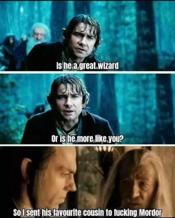 Lotr memes for your daily quest - #5 Lotr memes for your daily quest - #5