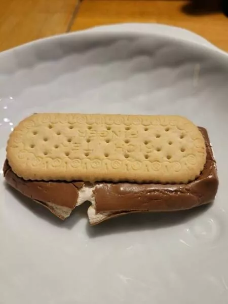 Funny creations only kids could think - #10 My daughter invented the British S'more with a Milky Way Funny creations only kids could think - #10 My daughter invented the British S'more with a Milky Way