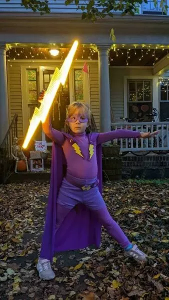 Funny creations only kids could think - #16 Kid Invented Her Own Superhero: Lightning Girl Funny creations only kids could think - #16 Kid Invented Her Own Superhero: Lightning Girl
