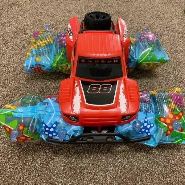 Funny creations only kids could think - #22 My Son's Latest Invention. It's an RC that can go in water Funny creations only kids could think - #22 My Son's Latest Invention. It's an RC that can go in water