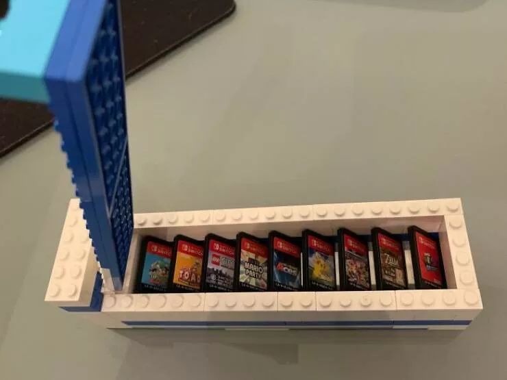Funny creations only kids could think - #6 My 7 Years Old Son Built This Stand For His Switch Games. I Am Impressed Funny creations only kids could think - #6 My 7 Years Old Son Built This Stand For His Switch Games. I Am Impressed