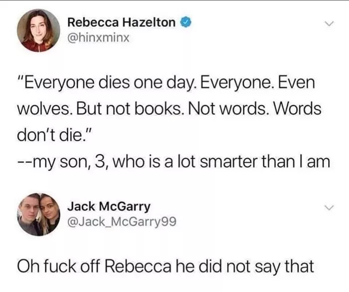 When reality goes beyond fiction When reality goes beyond fiction