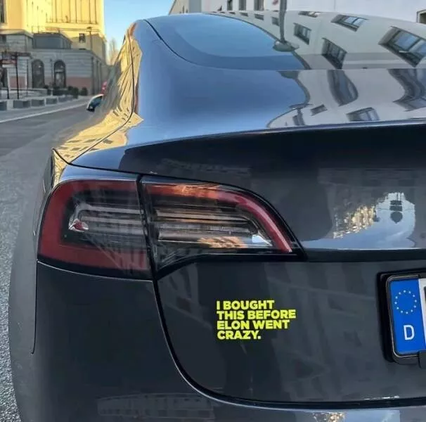 Funny bumper stickers stole the show - #17 