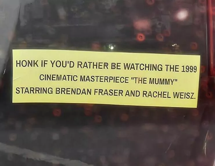 Funny bumper stickers stole the show - #22 Funny bumper stickers stole the show - #22