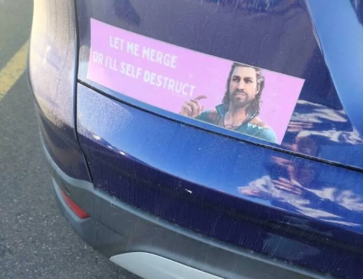 Funny bumper stickers stole the show - #30 Funny bumper stickers stole the show - #30