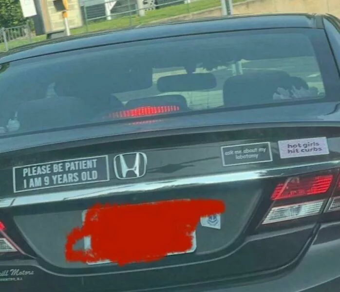 Funny bumper stickers stole the show - #34 Funny bumper stickers stole the show - #34