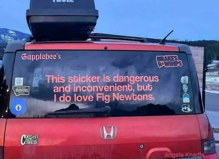 Funny bumper stickers stole the show - #35 Funny bumper stickers stole the show - #35