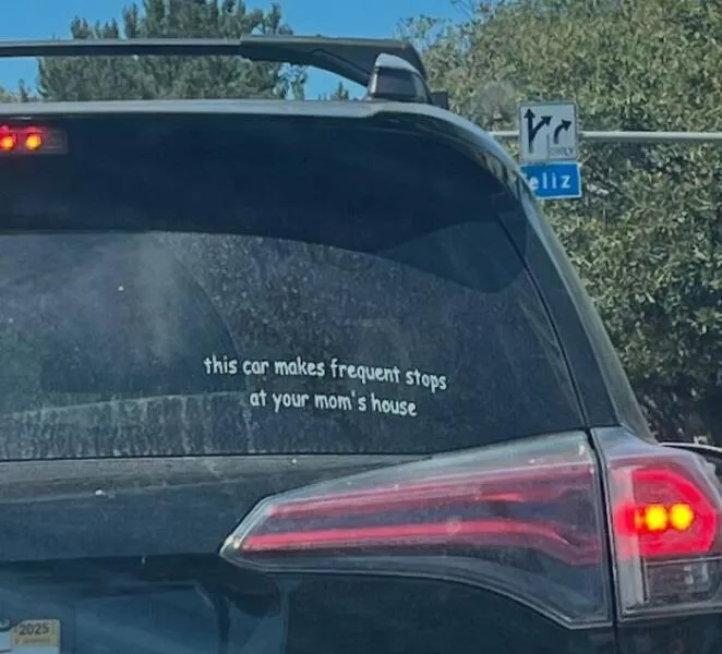 Funny bumper stickers stole the show - #40 Funny bumper stickers stole the show - #40