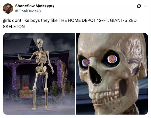 La saison des squelettes geants est lancee La saison des squelettes geants est lancee