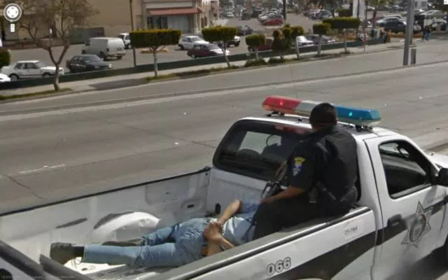 Les meilleurs moments pris par google street view - #15 