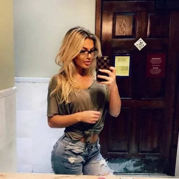 Seductive charm in tight denim - #4  Seductive charm in tight denim - #4