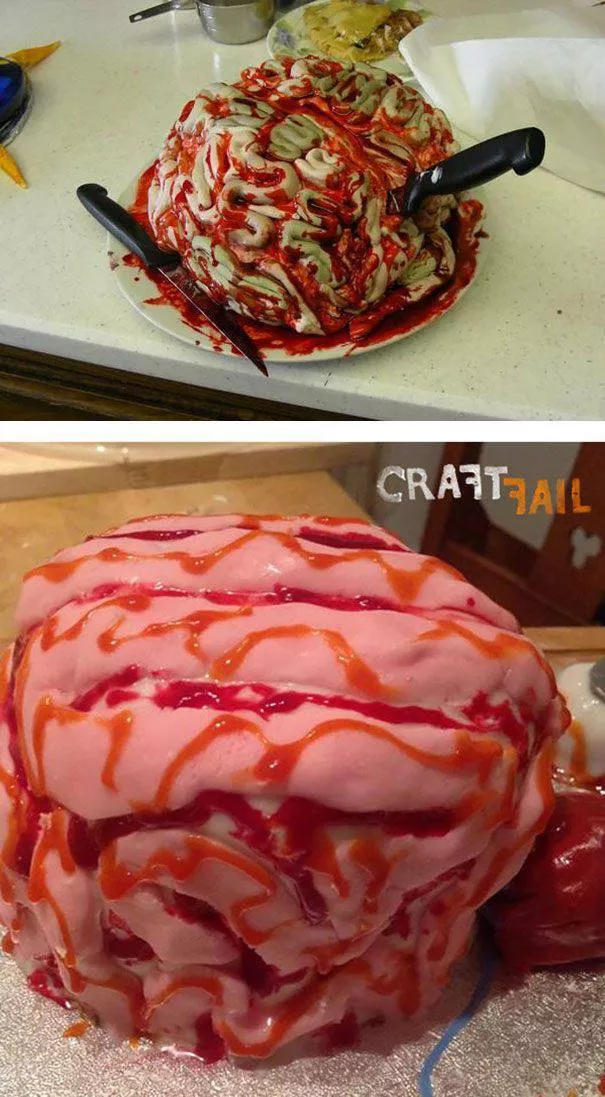 Scary and creative halloween cakes - #29 
