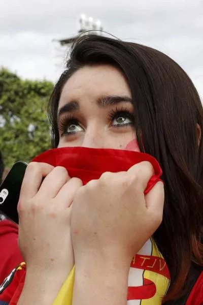 Most sexiest female football fans