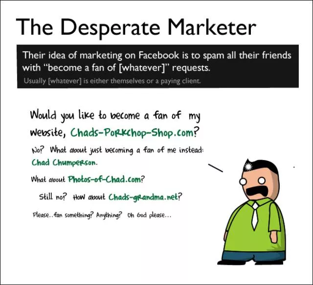The most typical facebook profiles - #3 
