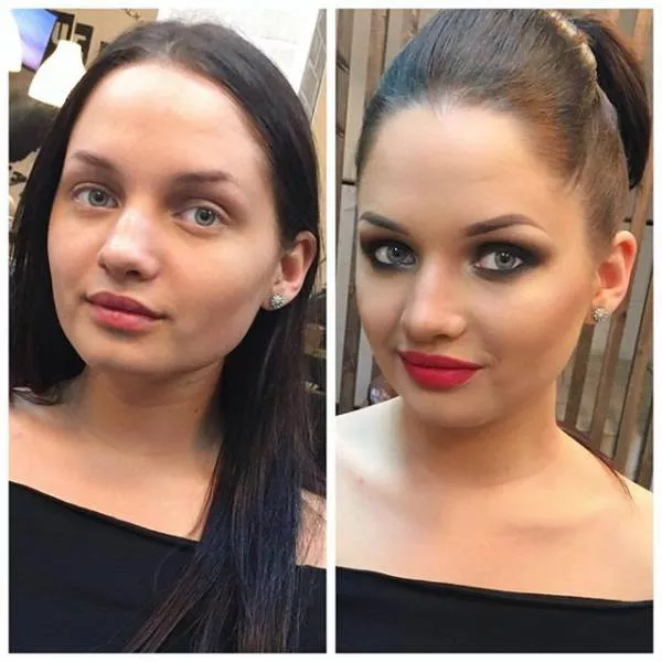 With and without makeup - #11 