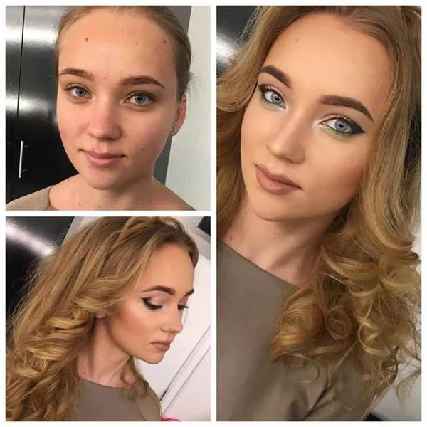 With and without makeup - #6 