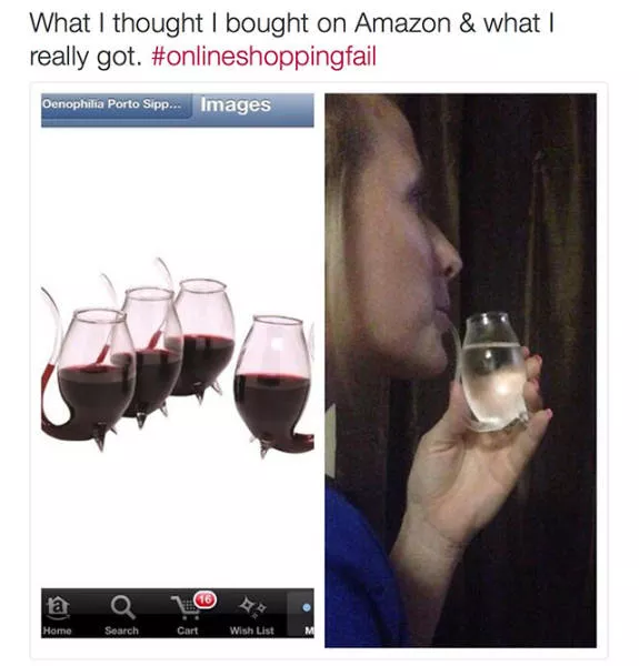 Shopping online can ruin all your expectations - #34 