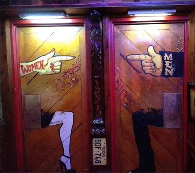 Creative and original restroom signs - #14 