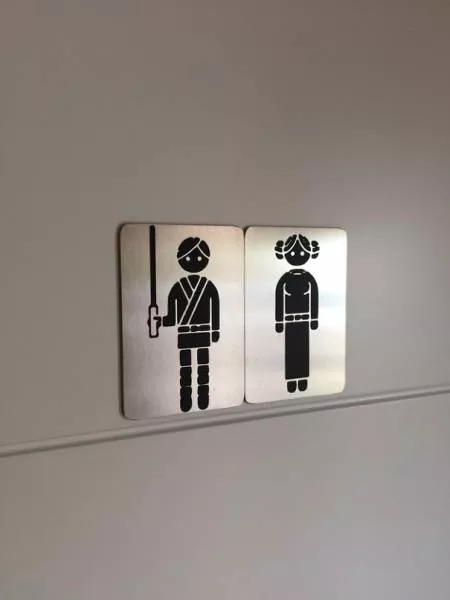 Creative and original restroom signs - #21 