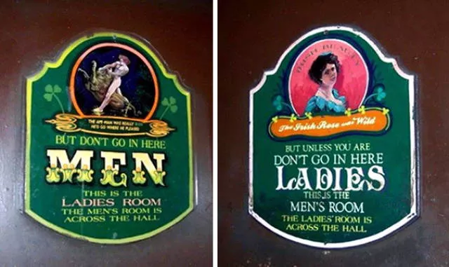 Creative and original restroom signs - #24 