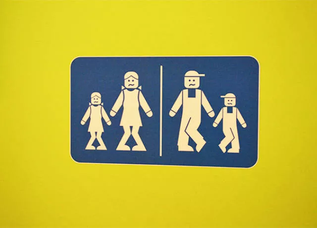 Creative and original restroom signs - #27 