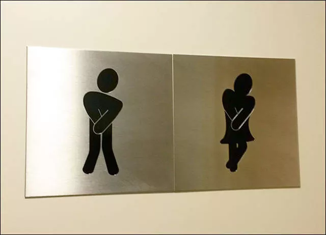 Creative and original restroom signs - #3 