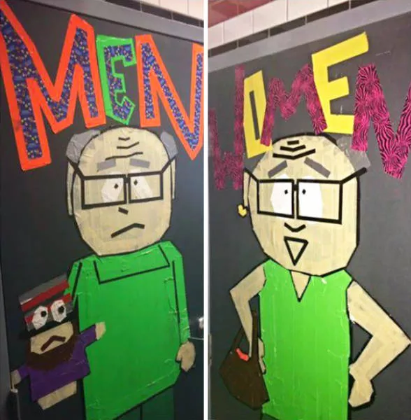 Creative and original restroom signs - #30 