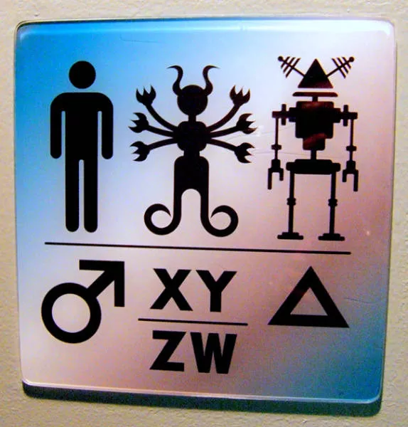 Creative and original restroom signs - #33 