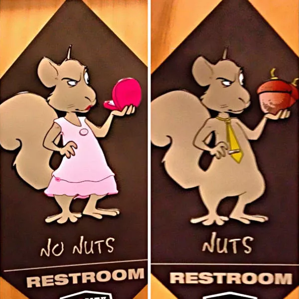 Creative and original restroom signs - #44 