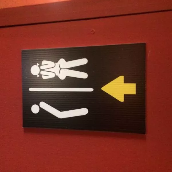 Creative and original restroom signs - #47 