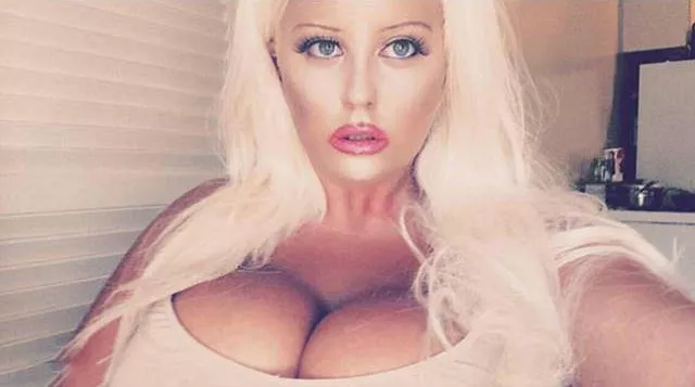 She spend thousands of dollars to look like a barbie
