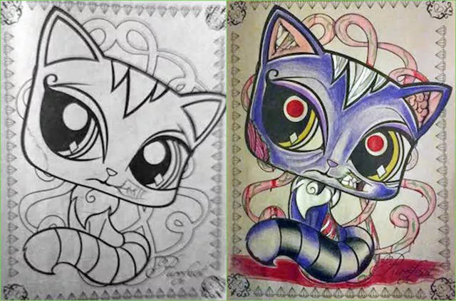 Brilliant examples of coloring - #11 