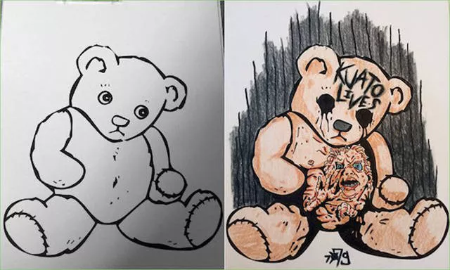 Brilliant examples of coloring - #12 